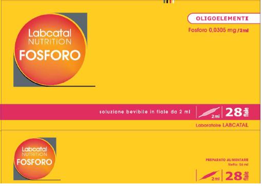 Nutrition Fosforo 28 fiale