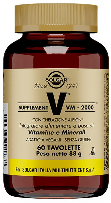 Supplement VM 2000 tavolette