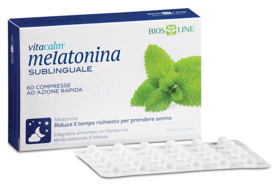 Vitacalm Melatonina 60 compresse sublinguali