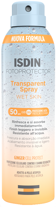 Fotoprotector Spray Trasparente Wet Skin SPF50 250ml