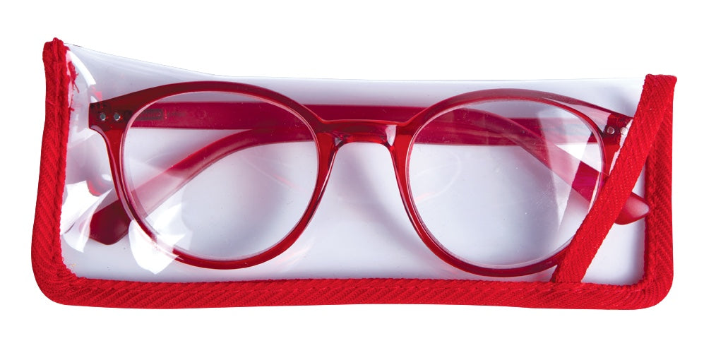 Iristyle Reading Occhiali da Lettura Bordeaux con astuccio trasparente