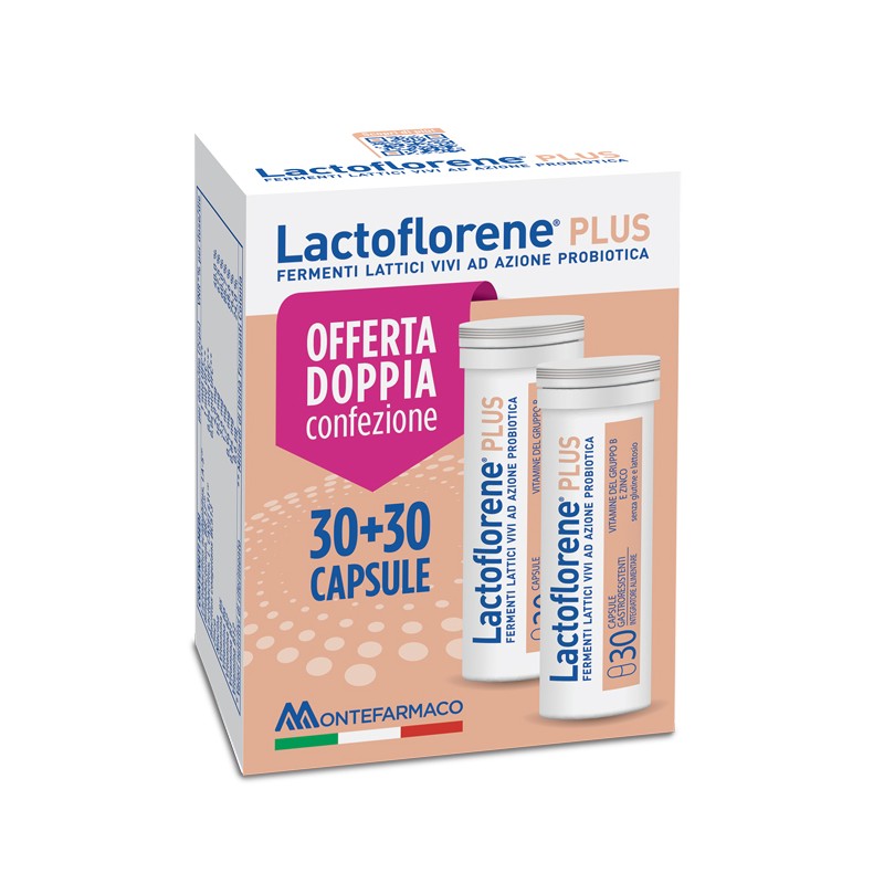 Lactoflorene Plus Doppia Confezione 30+30 capsule