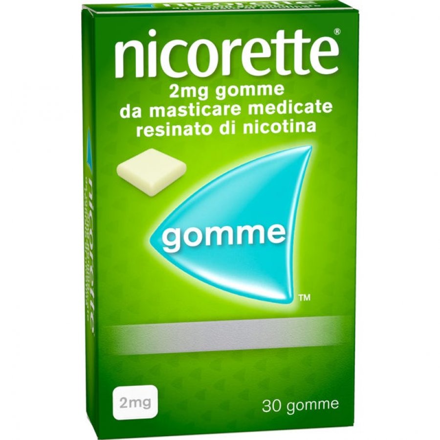 Nicorette 2mg gusto menta gomme masticabili