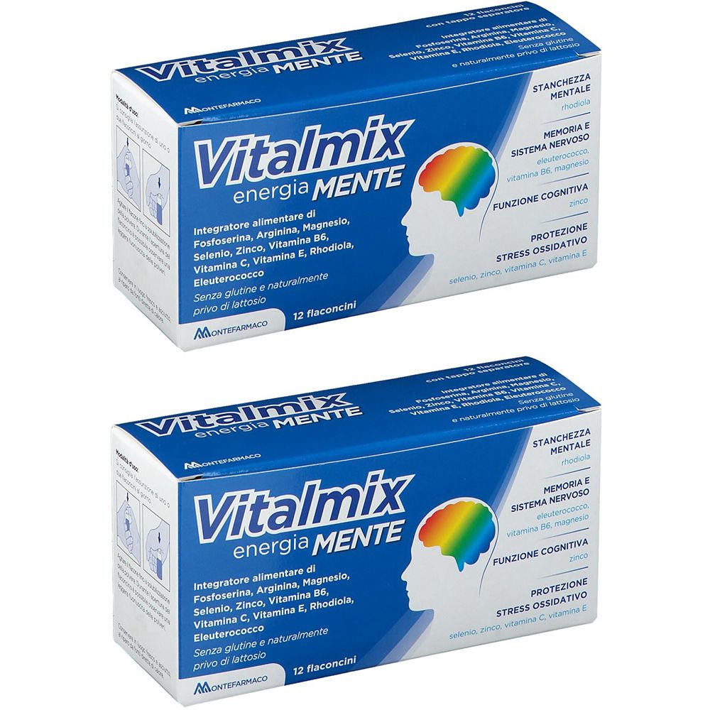 Vitalmix Energia Mente Bi-Pack 12+12 flaconcini