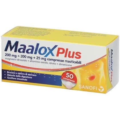 Maalox Plus compresse masticabili