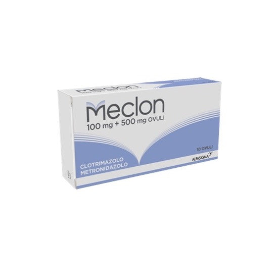 Meclon 10 Ovuli Vaginali 100mg + 500mg