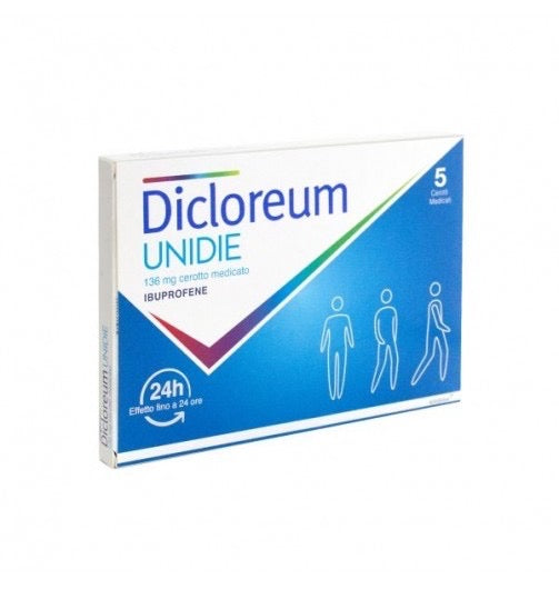 Dicloreum Unidie 136mg cerotti medicati