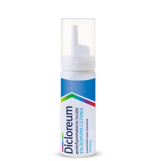 Dicloreum 3% Antinfiammatorio Locale Schiuma Cutanea 50g
