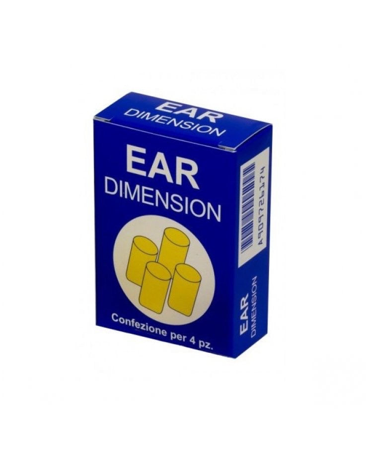 Ear Dimension Tappo Auricolare in Spugna 4 pezzi