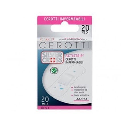 Cerotti Actistrip Impermeabili 20 pezzi Medi