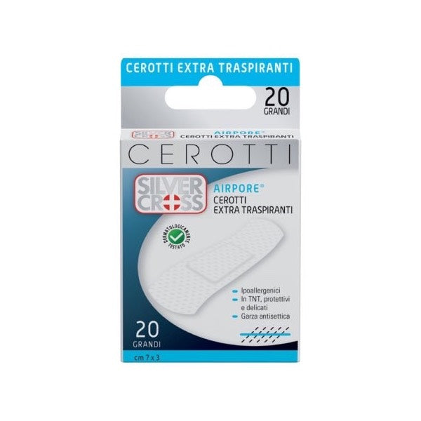 Cerotti Airpore Extra-Traspiranti 20 pezzi Grandi