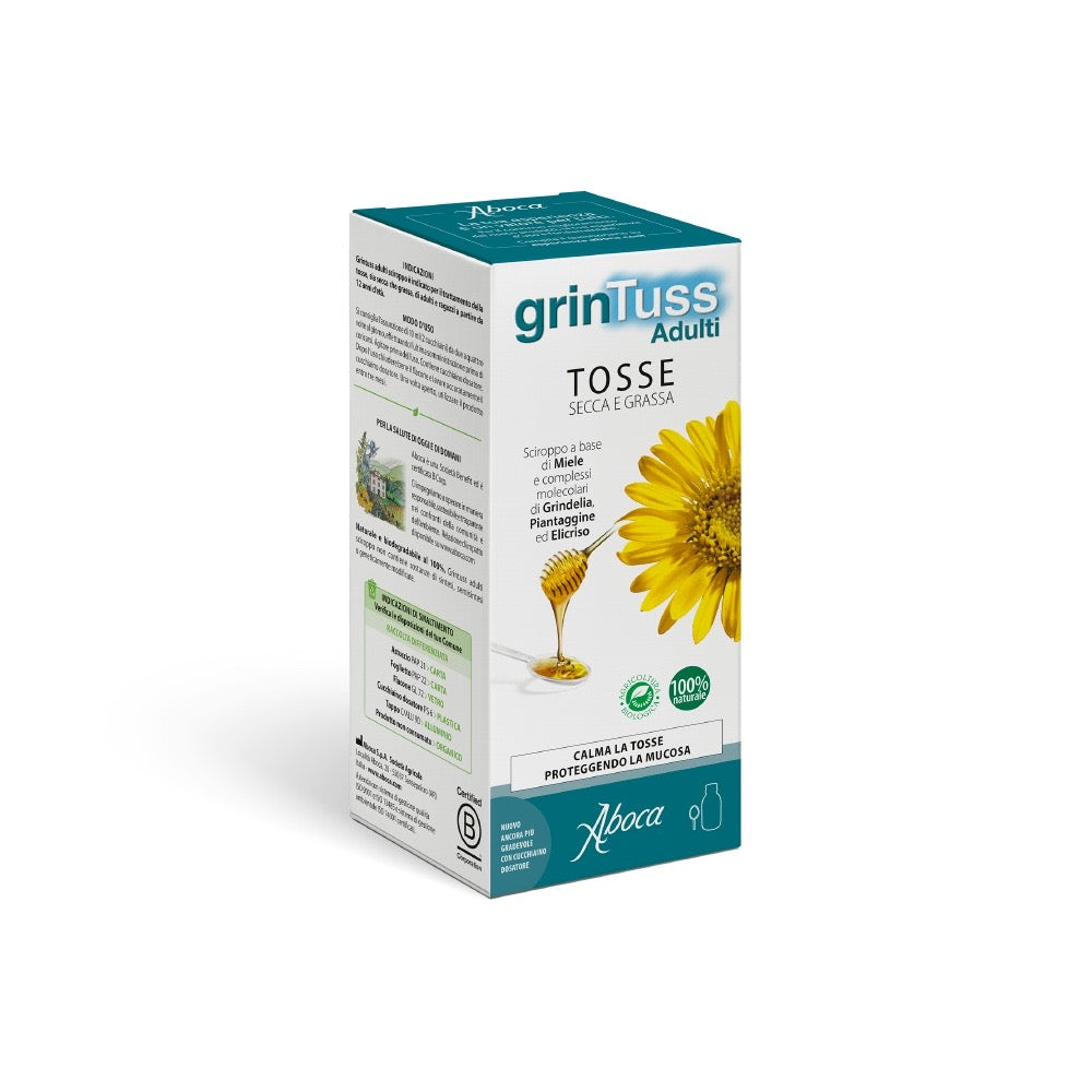 Grintuss Tosse Secca e Grassa Adulti Sciroppo 180g