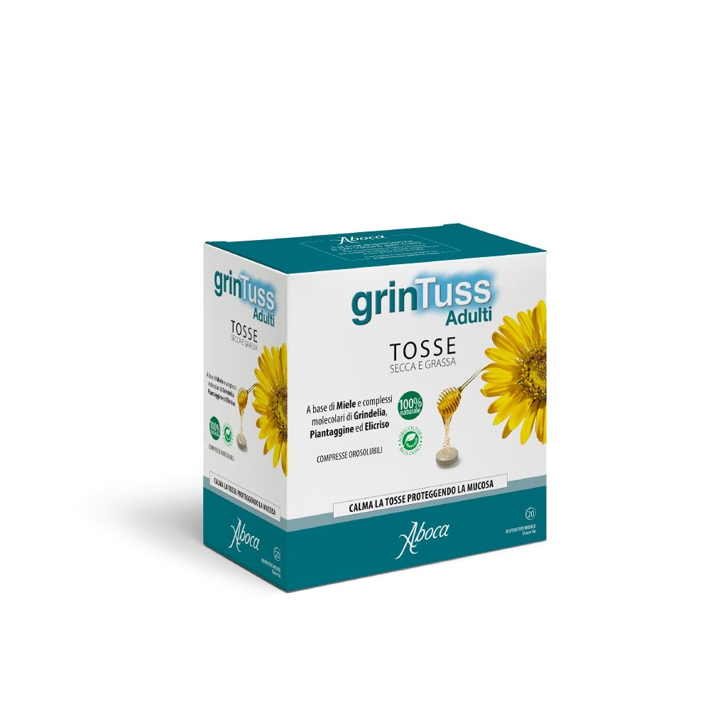 GrinTuss Tosse Secca e grassa Adulti 20 compresse