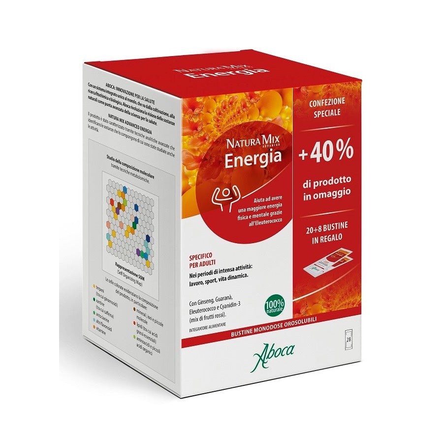 Natura Mix Advanced Energia 28 bustine orosolubili