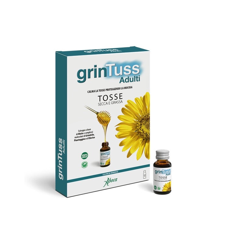 GrinTuss Adulti Sciroppo 12 flaconcini